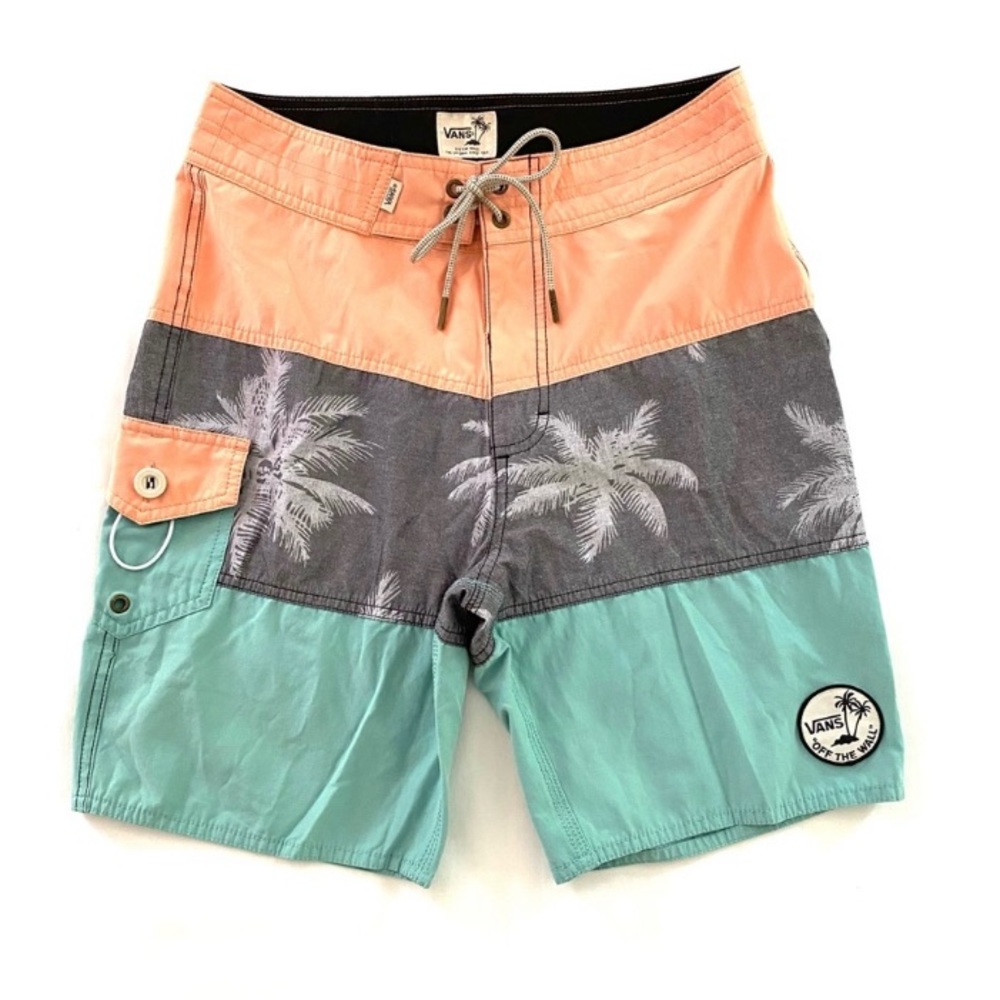 Vans Swim • Vans Off The Wall psych panel board shorts